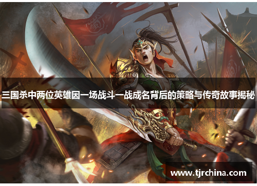 三国杀中两位英雄因一场战斗一战成名背后的策略与传奇故事揭秘
