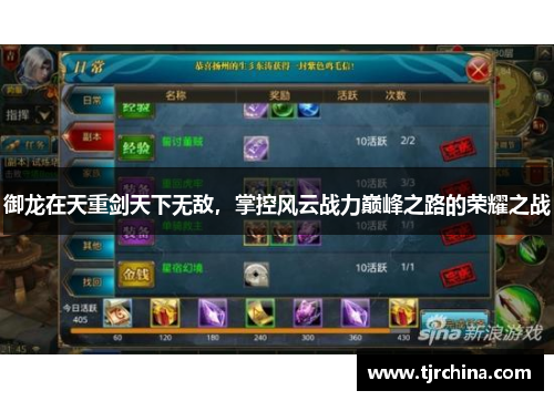 御龙在天重剑天下无敌,掌控风云战力巅峰之路的荣耀之战 御龙在天重剑天下无敌,掌控风云战力巅峰之路的荣耀之战