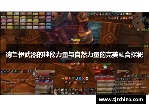 德鲁伊武器的神秘力量与自然力量的完美融合探秘